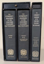 Compact Edition Oxford English