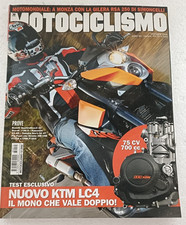 Motociclismo 12 2008 - KTM LC4 - Ducati 1198 S - Kawasaki ZX 6R