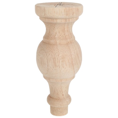 Base colonna legno decorativa