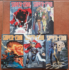 SUPEREROI LE GRANDI SAGHE Lotto 5 numeri RUNAWAYS DEVIL WOLVERINE THOR F4
