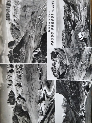 Cartolina antica dolomiti - cartolina,