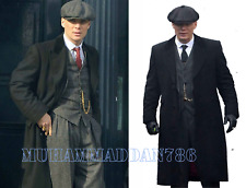 Cappotto Uomo Peaky Blinder Lana | Lungo Thomas Shelby Cosplay Gotico Trench Coat