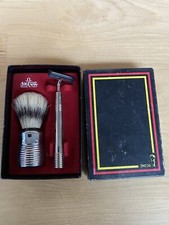 Rasoio  omega il favoloso Kit pennello epoca collezione Barbiere
