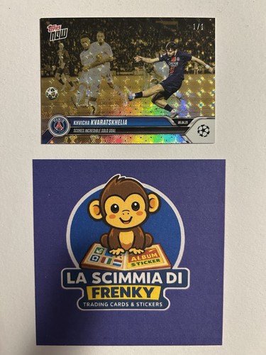 Topps now card one 1 - card, 1/1