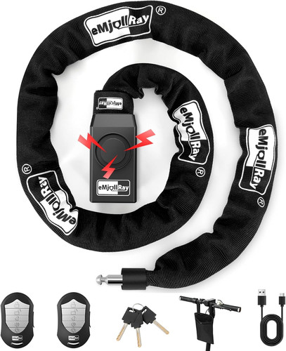 Lucchetto allarme bici - allarme,