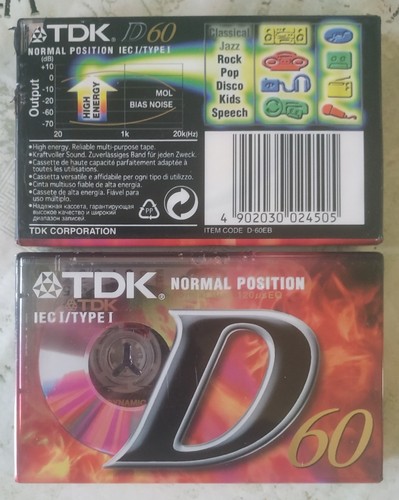 Lotto audiocassette tdk - audiocassette,