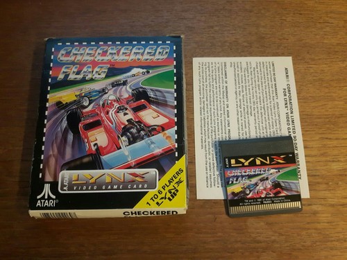 Checkered flag atari - checkered, lynx
