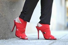 Zara Rosso Elastico Cinturino