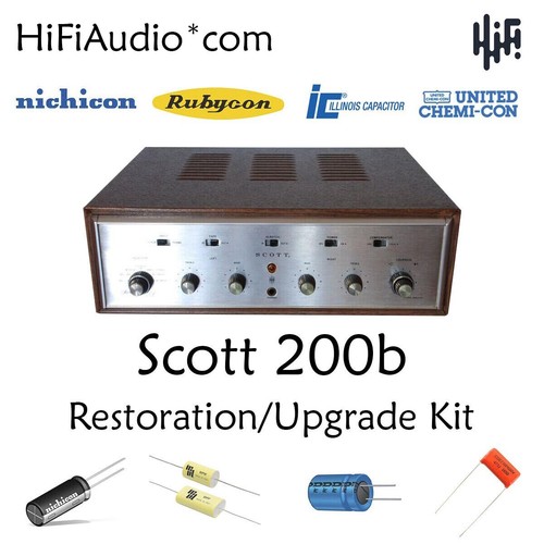 Scott 200b amplificatore - scott,