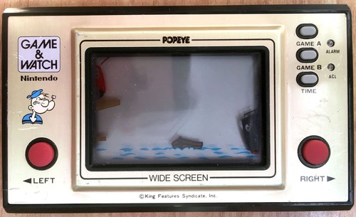 Console nintendo game watch - console,