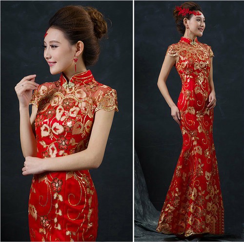 Abito donna cinese qipao - donna,