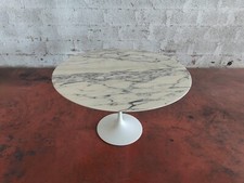 Tulip table Knoll International - Arabescato marble dia. cm 120