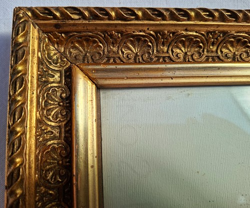Cornice antica impero legno - cornice, in
