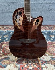 Ovation Celebrity Elite Plus CE44P-TGE Chitarra acustica-elettrica media profondità