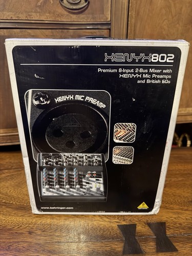 Behringer xenyx 802 - console, di