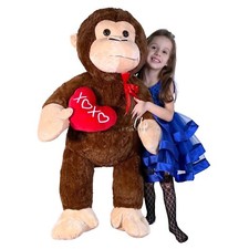 Peluche Scimmia 120cm Gorilla
