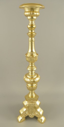 Candelabro chiesa oro 5 - candelabro, da