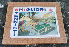 1950s table tennis board game - table,