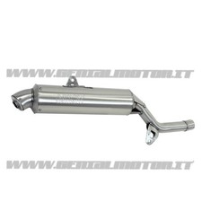 Terminale di Scarico Arrow Enduro 4T Acciaio Honda Nx 650 Dominator 1987 > 1993
