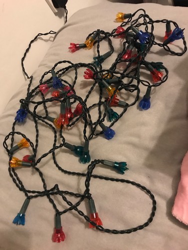 Luci albero natale retrò - luci,
