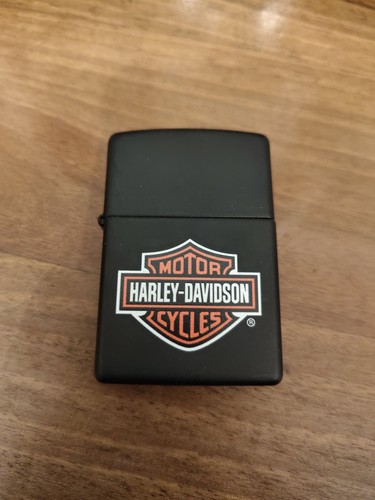 Zippo harley davidson black - harley,
