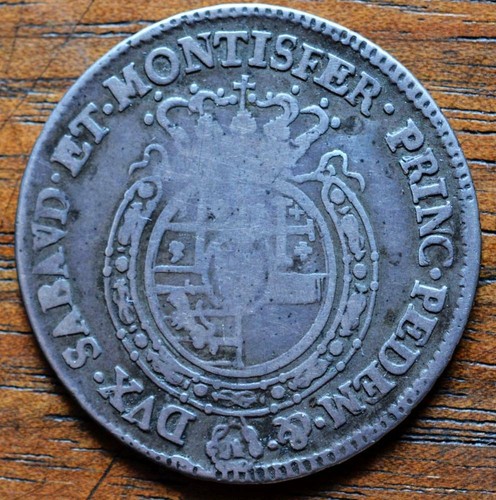 Savoie écu 1764 carlo - 1/4,