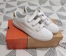 ✅️Nuove con scatola 2011 Nike Court Tradition Velcr Bianco Oro 308818-171 UK 11 Scarpe da Ginnastica