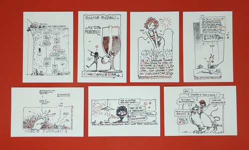 Frezzato cartoline enocomics - cartoline,