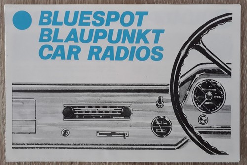 Brochure autoradio bluespot - autoradio,
