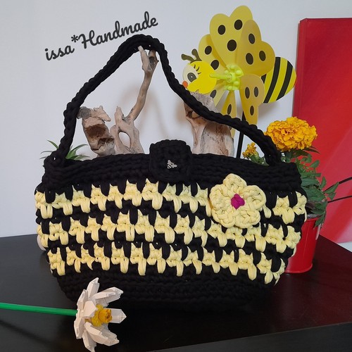 Borsa ape uncinetto - borsa,
