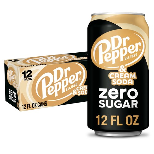 Pepper crema soda zero - dr,