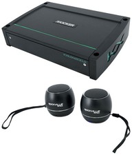 KICKER 48KXMA12002 Amplificatore per barca marina 2 canali + altoparlanti casa KXMA1200.2