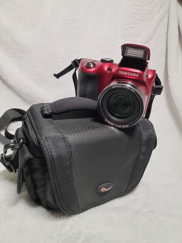 Fotocamera samsung wb100 - fotocamera, rossa