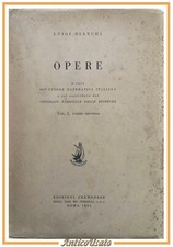OPERE di Luigi Bianchi volume