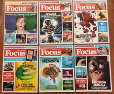 Lotto 6 Riviste Focus Numeri