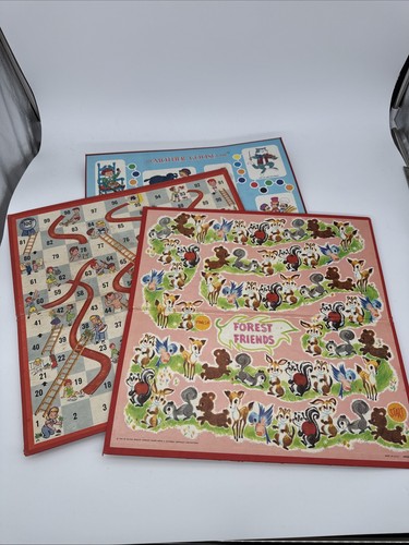 Tavole gioco vintage 1956 - tavole,