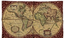 Arazzo italy vecchio - vecchio, mappa