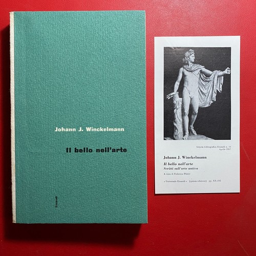 Johann winckelmann il bello - johann,