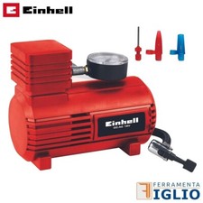 Mini Compressore ad Aria Portatile per Auto Moto Barca CC-AC Presa 12V EINHELL