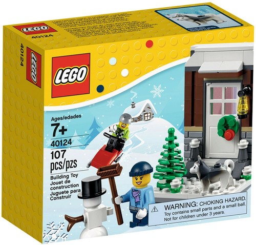Lego 40124 winter fun idee - winter,