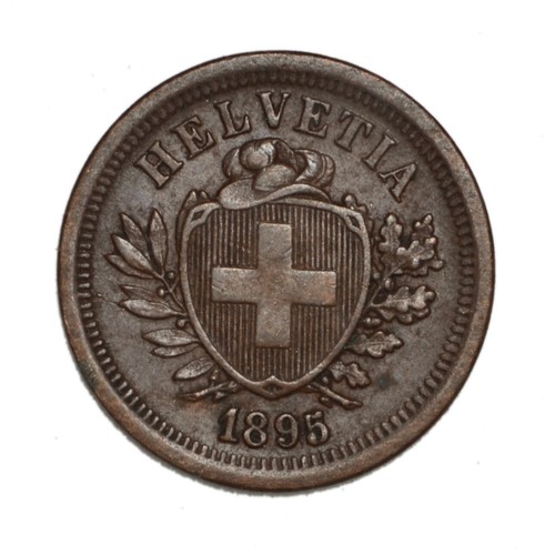 Svizzera rappen 1895 b - svizzera, 1