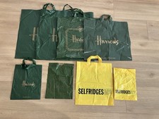Harrods sacchetti di plastica