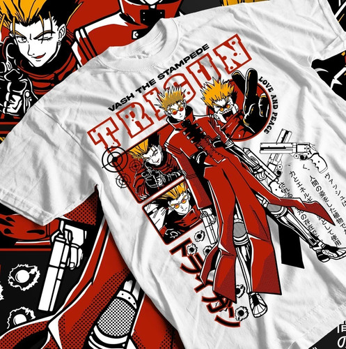 Shirt trigun vash the - t-shirt,