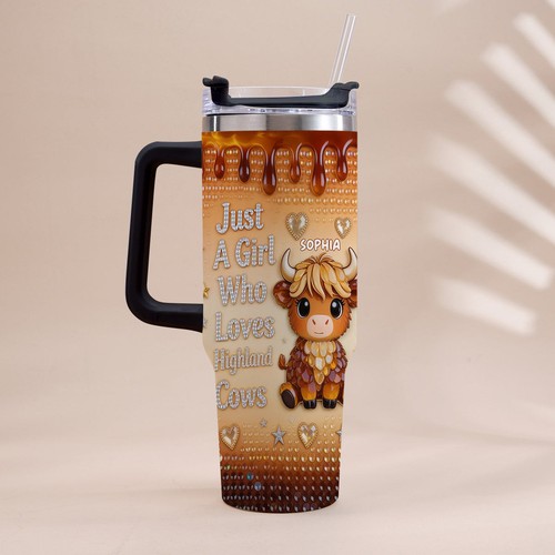 Personalized highland cow - personalized,