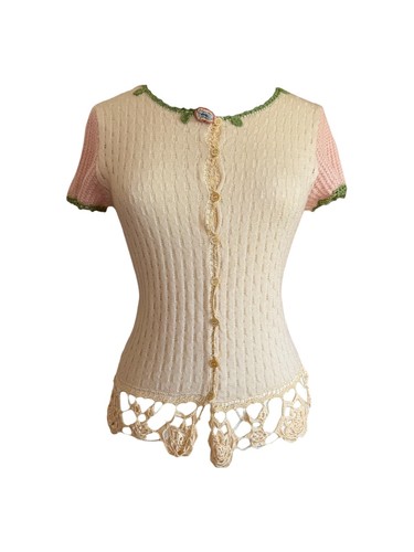 Top moschino panna - top, multi