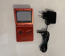 Game Boy Advance Sp Ags 001 Rosso Ottimo + Alimentatore Originale