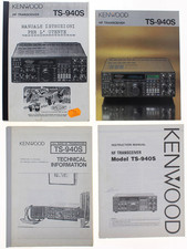 KENWOOD TS-940S HF Transceiver. MANUALE ISTRUZIONE PER L'UTENTE Kenwood. 1985