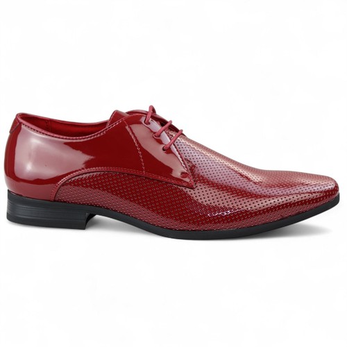 Uomo rosso formale vernice - da,