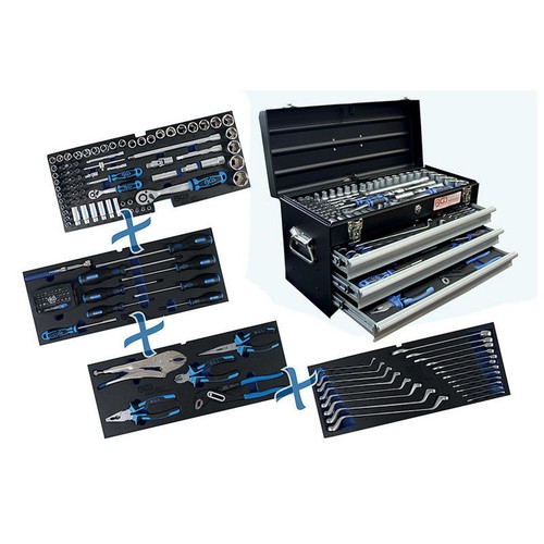 Cassettiera con 143 utensili - cassettiera,