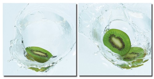Immagine kiwis acqua fruit - kiwis, in